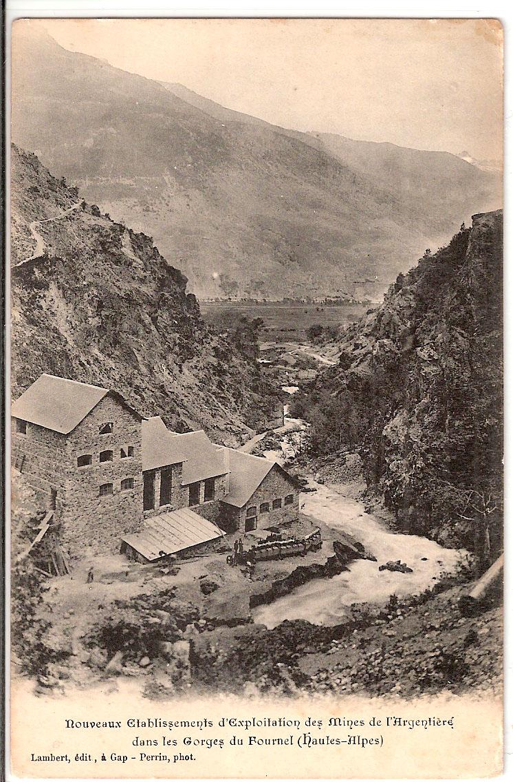 Nouveaux Etablissements d'Exploitation des mines de l'Argentière dans les Gorges du Fournel