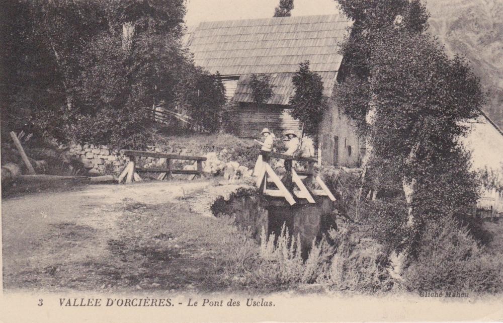 Vallée d'Orcières le Pont des Usclas