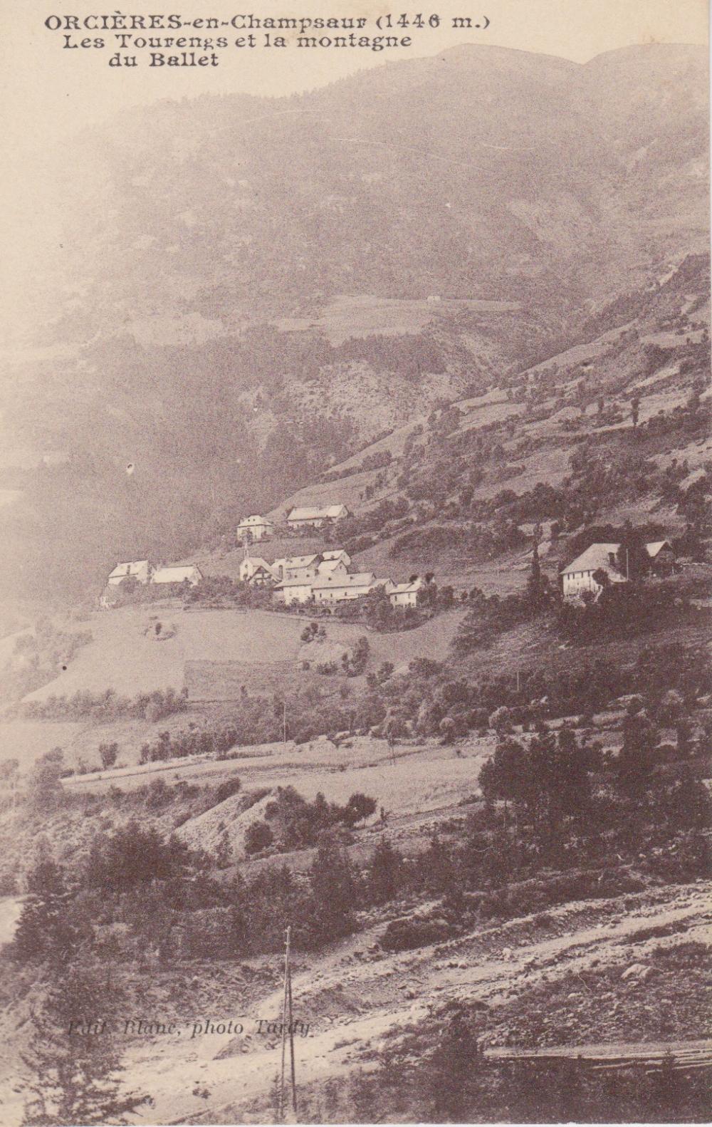 Orcières les Tourengs et la Montagne du Ballet