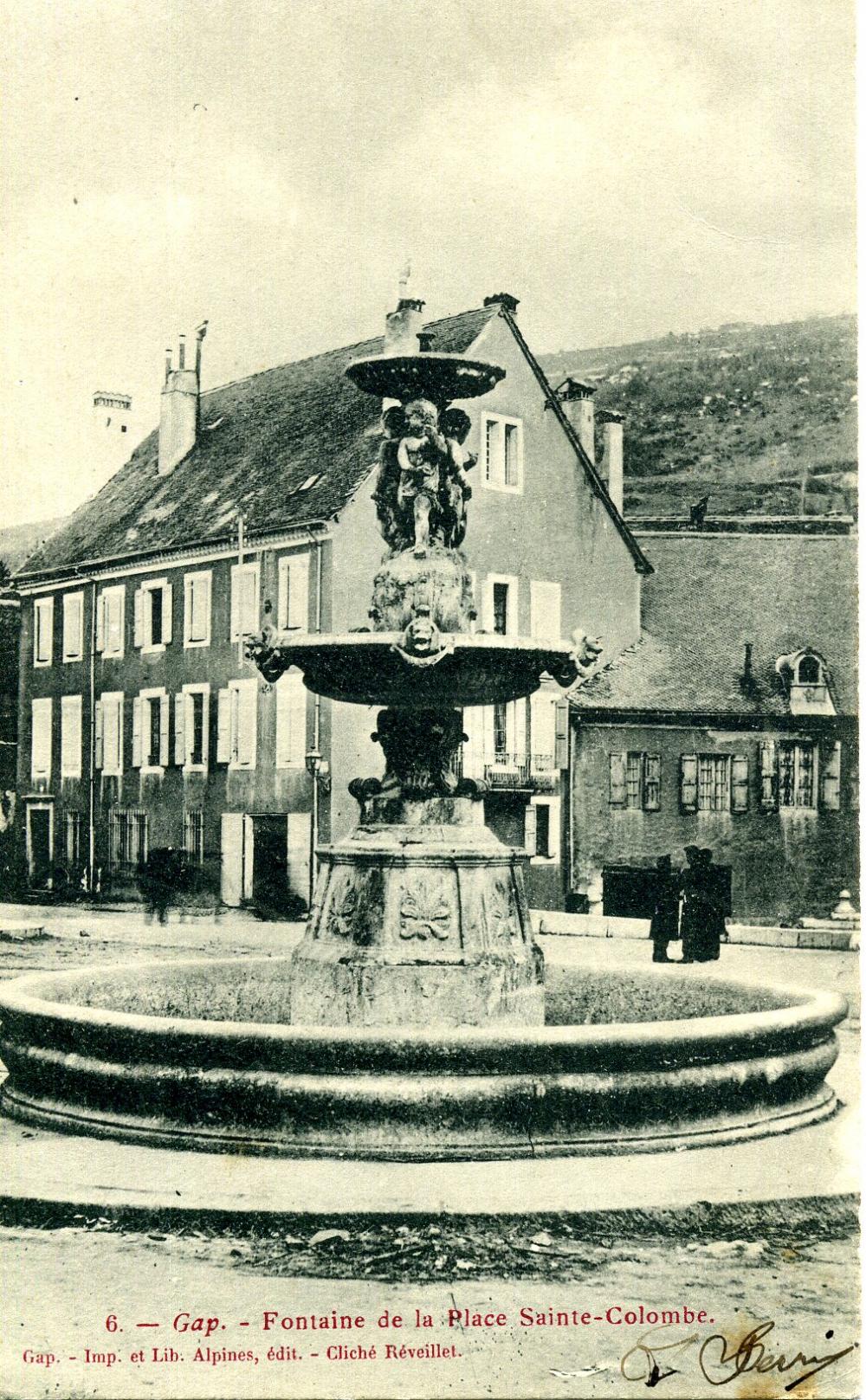 Fontaine de la Place Sainte Colombe