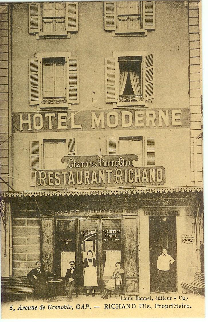 5 avenue de Grenoble, GAP- RICHAND Fils, Propriétaire