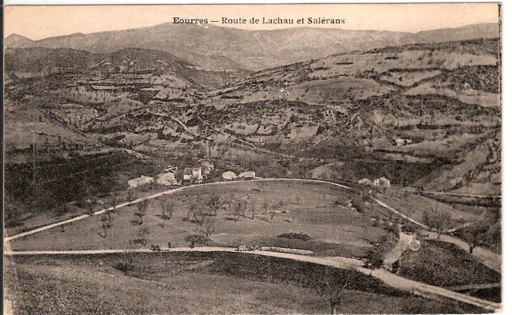 Eourres Route de Lachau et Salérans