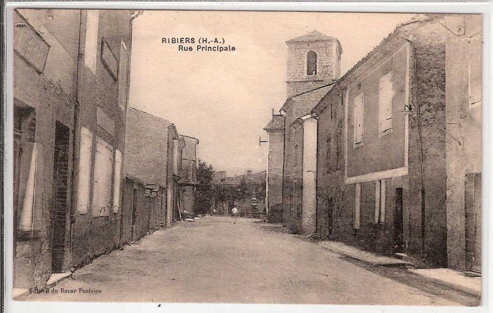 Ribiers Rue Principale