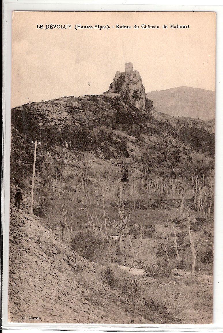 Le Dévoluy- Ruines du Château de Malmort