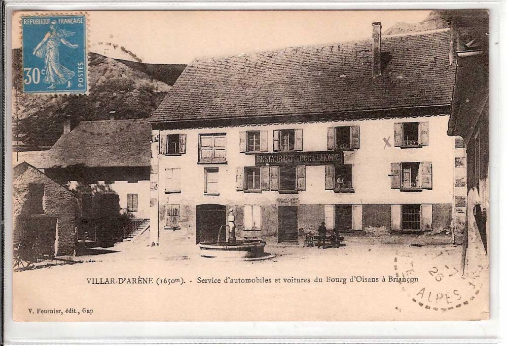 Villard d'Arène Service d'Automobiles et Voitures du Bourg d'OISAN à briançon