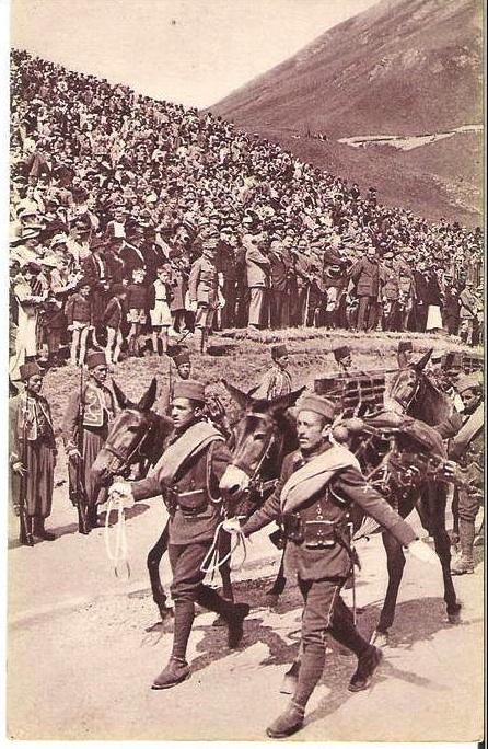 Manoeuvres au Galibier le 11 Août 1938