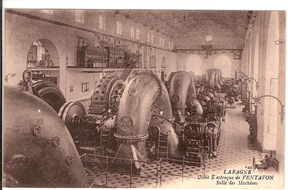 Usine Electrique de Ventavon, La Salle des Machines