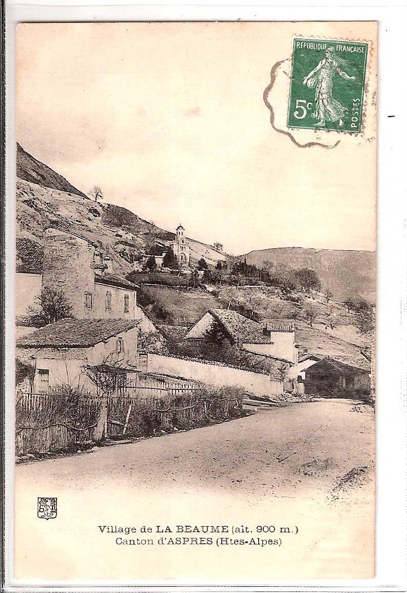 Village de La Beaume Canton d'Aspres