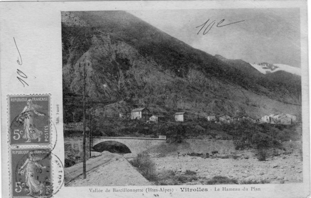 Vallée de Barcillonette - Vitrolle - Le Hameau du Plan
