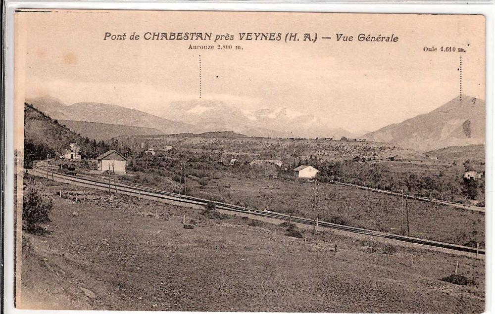 Pont de Chabestan vue générale