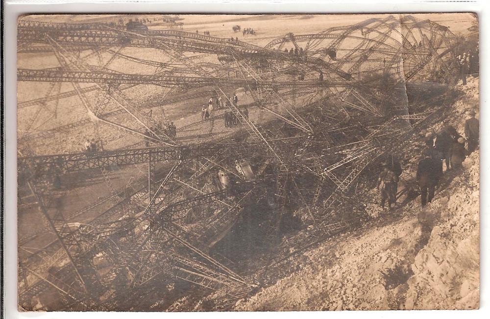 Zeppelin L45 éhoué à Laragne le 20 Octobre 1917