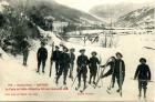 Le Poste de la Vallée d'Aiguilles fait une course en Skis
