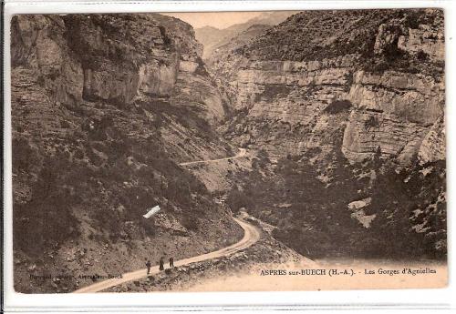 Aspres sur Buëch les Gorges d'Agnielles Cartes postales anciennes des ...