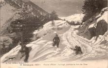 Briançon ( 1321m ) Plaisir d'Hiver - La Luge, descente du Fort des Têtes