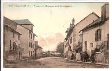 Saint Clément - Avenue de Briançon et la Gendarmerie