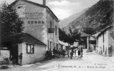 La Beaume - Entrée du Village