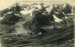 Le Lautaret ( 2075 m) Glacier et Pic de Combeynot ( 3153 m)