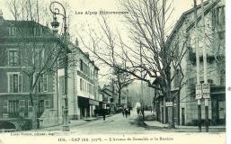 Gap ( 735m) - L'Avenue de Grenoble et la Barrière