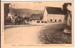 St Bonnet en Champsaur (1025m) Arrivée côté Gap et la Motte en Champsaur