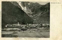Environs du Monêtier - Village du Casset et son Glacier