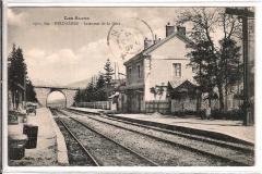 Prunières - Intérieur de la Gare