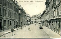 Gap - Rue Carnot et Hôtel des Postes