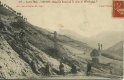 Chasseirs Alpins sur la Route du col du Fromage