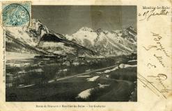 Route de Briançon à Monêtier les Bains- Les Guibertes