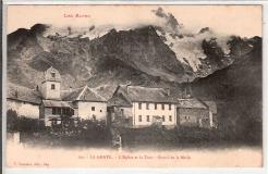 La Grave l'Eglise et la Tour Massif de la Meije