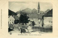 Monêtier les Bains - Centre sur la Route Nationale