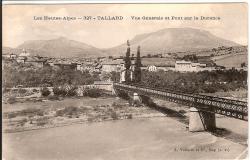 Tallard vue générale et Pont sur la Durance