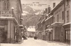 Briançon (1321m) -Ste Catherine  L'Hiver -Rue Centrale