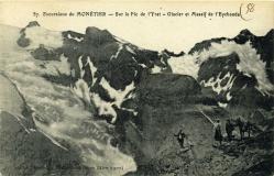 Excursions de Monêtier - Sur le Pic de l'Yret - Glacier et Massif de l'Eychauda