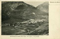 Monêtier les Bains vue générale