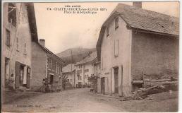 Chateauroux les Alpes 928m - Place de la République