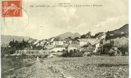 Savines (765m) vue générale Ligne de Gap à Briançon