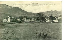 St-Pierre d'Argençon - Vue Générale - Dans le fond le Col de Cabre