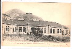 Ligne de Grenoble à Briançon - Le Dépôt des Machines à Veynes