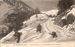 Briançon ( 1321m ) Plaisir d'Hiver - La Luge, descente du Fort des Têtes