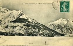 Entrée du Monêtier par la Route de Briançon ( hiver)