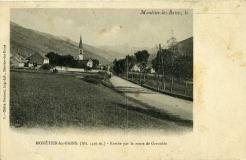 Monêtier les Bains - Entrée par la route de Grenoble