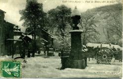 Gap - Place de Bonne, effet de neige