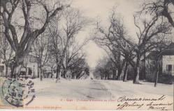 L'Avenue d'Embrun en Hiver