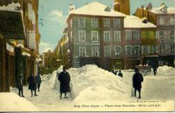 Gap - Place Jean Marcellin - Hiver 1915-1916