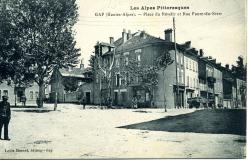 Gap - Place du Revelly et Rue Faure du Serre