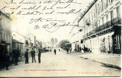 Boulevard de la Liberté et route de Veynes