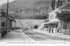 La Beaume - altit.880m - La Gare du Chemin de Fer P.L.M