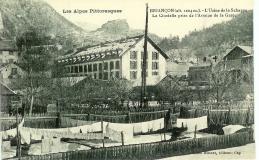 Briançon (alt 1204m) - L'Usine de la Schappe, La Citadelle prise de l'Avenue de la Gare