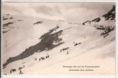 Passage du Col de Freyssinière ( descente des Mulets)