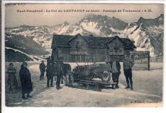 Le Col du Lautaret en Hiver - Passage de Traineaux